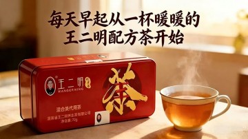 王二明解毒茶：王二明配方茶产品说明与调理作用